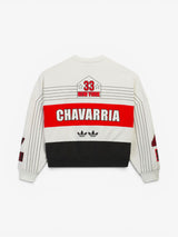 White 'NY' Crewneck X WILLY CHAVARRIA