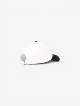 White & Navy 'Syracuse' Cap