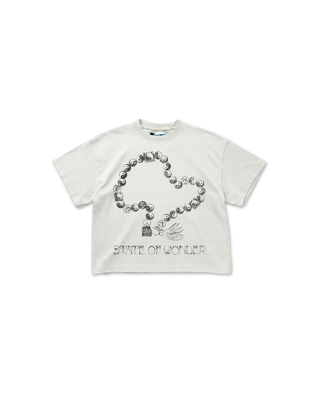 White 'Spirit' Boxy Tee