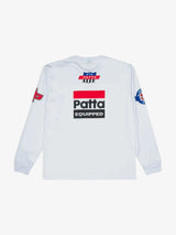 White 'Sponsor' Longsleeve Jersey