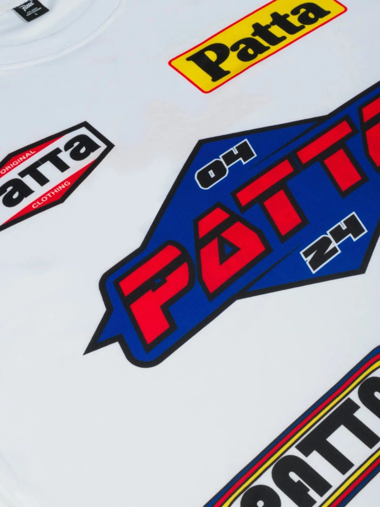 White 'Sponsor' Longsleeve Jersey