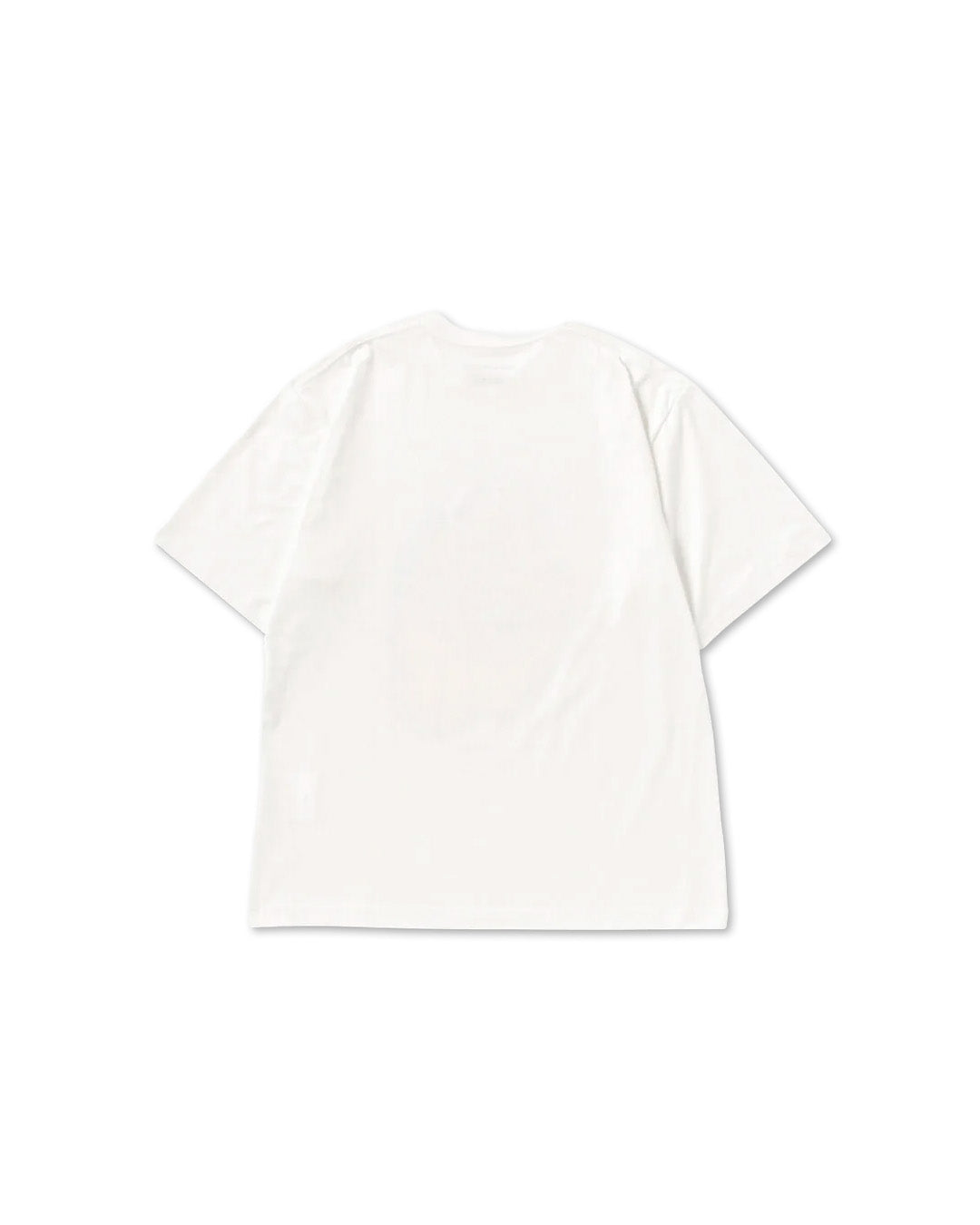 White 'Wandering Printed' Tee