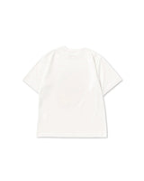 White 'Wandering Printed' Tee