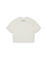 White 'Wild Horses' Boxy Regular Tee