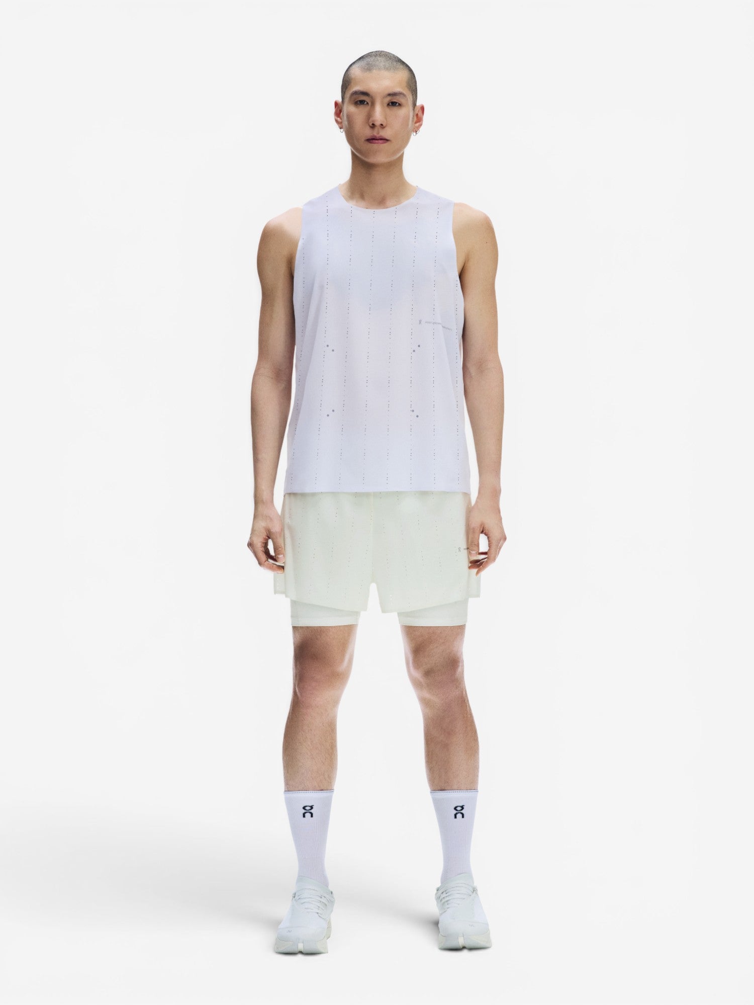 White 'Zero' 2 in 1 Shorts X PAF