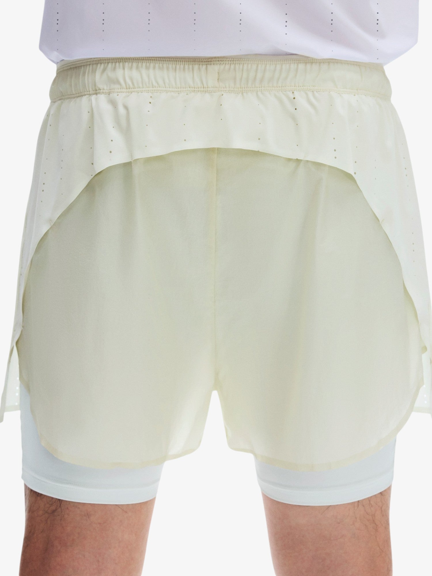 White 'Zero' 2 in 1 Shorts X PAF