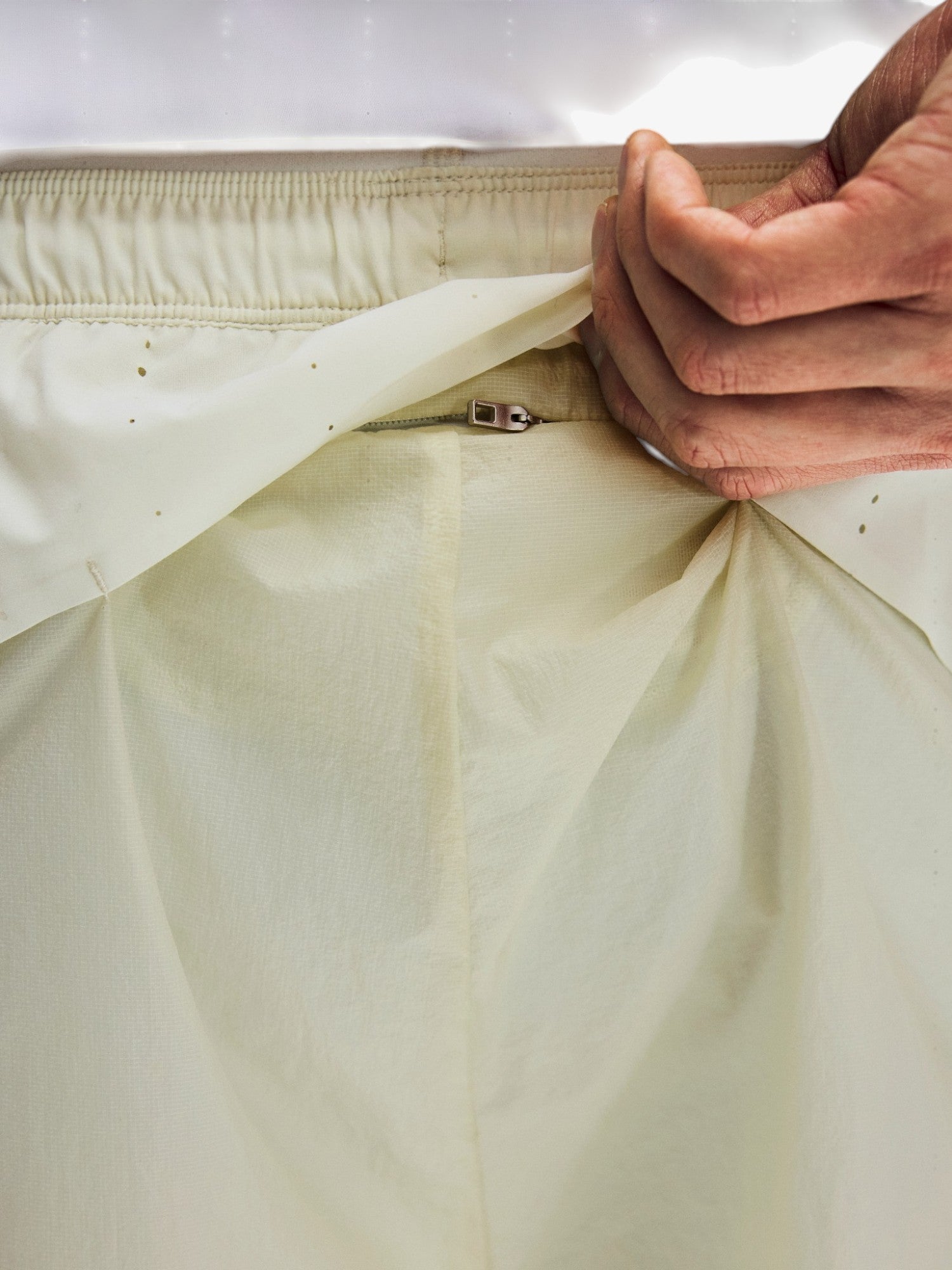 White 'Zero' 2 in 1 Shorts X PAF