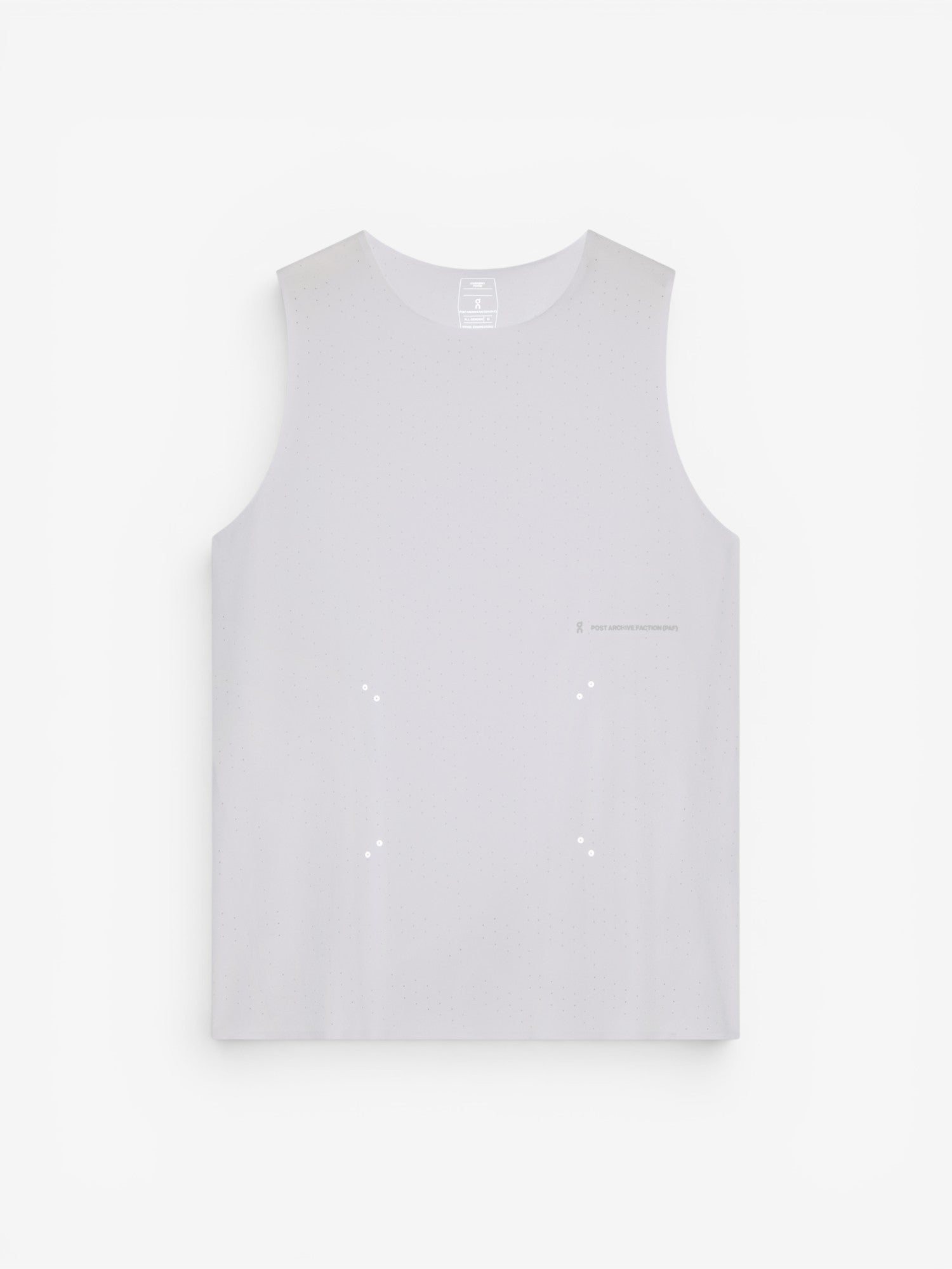 White 'Zero' Tank Top X PAF