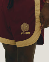 Wine 'Mantra' Shorts X OLYMPIKUS