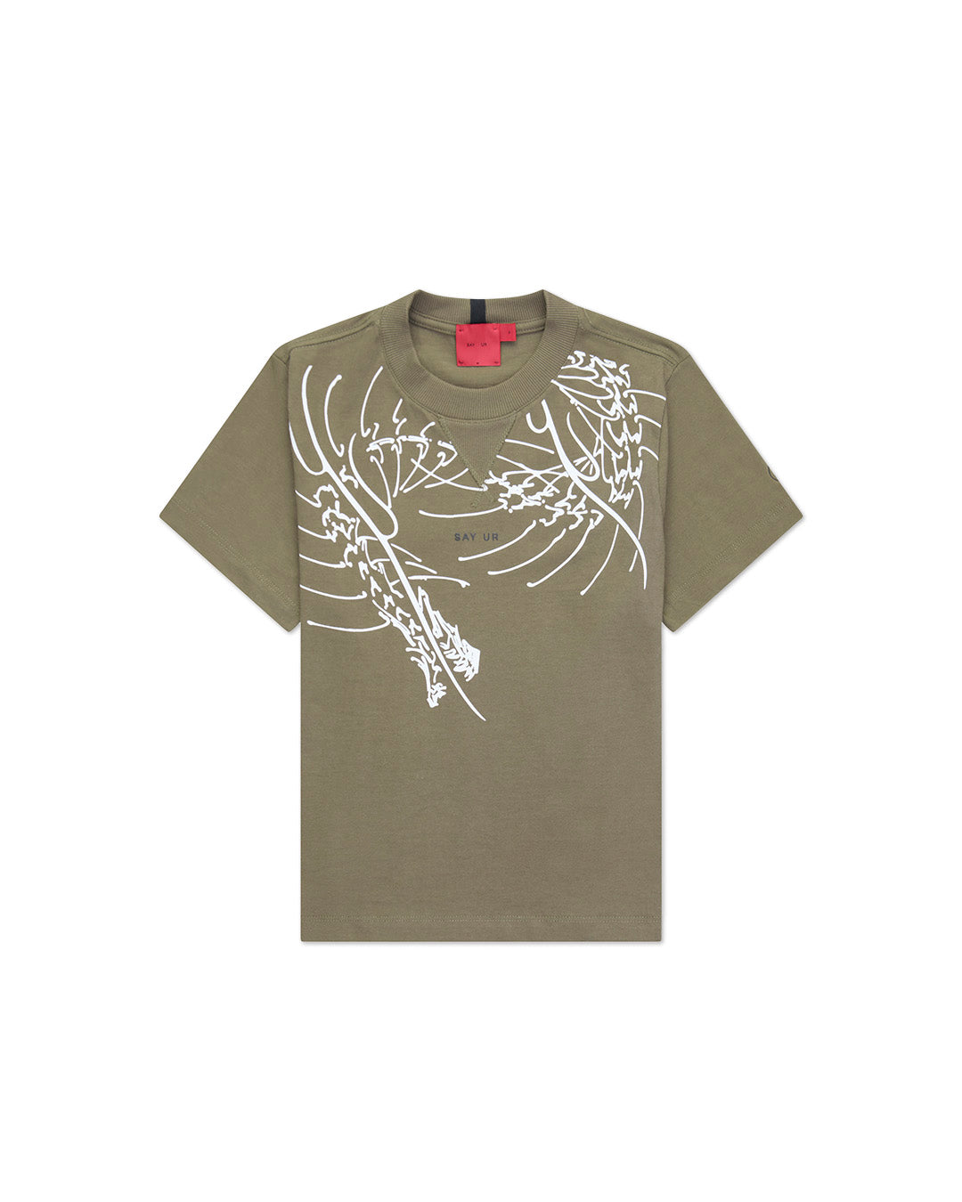 Beige 'Say Ur' Tee