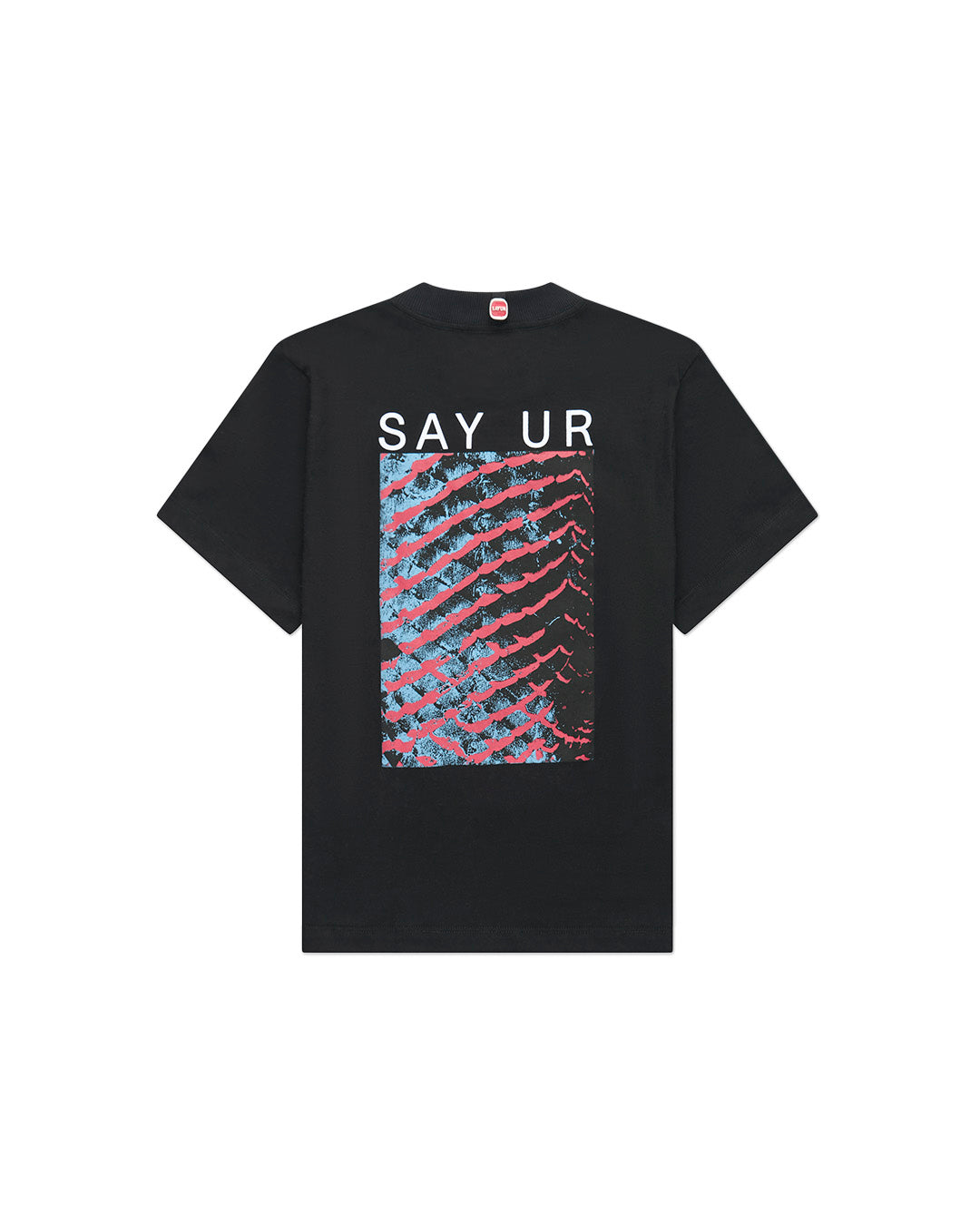 Black 'Say Ur' Tee