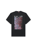 Black 'Say Ur' Tee