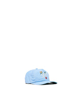 Blue Washed 'Hibiscus' Cap