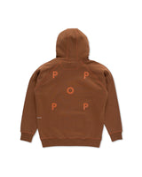 Brown 'Logo' Hoodie