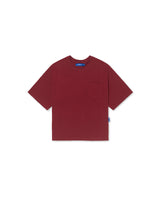 Burgundy 'Pocket' Tee
