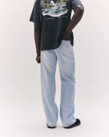 Blue Light Denim Pants