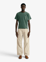 Green 'Sketches' Boxy Tee X NIEMEYER