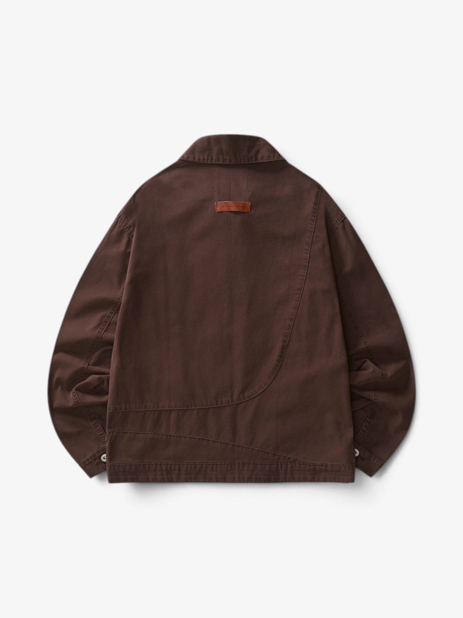 Washed Brown 'Column' Twill Jacket X NIEMEYER