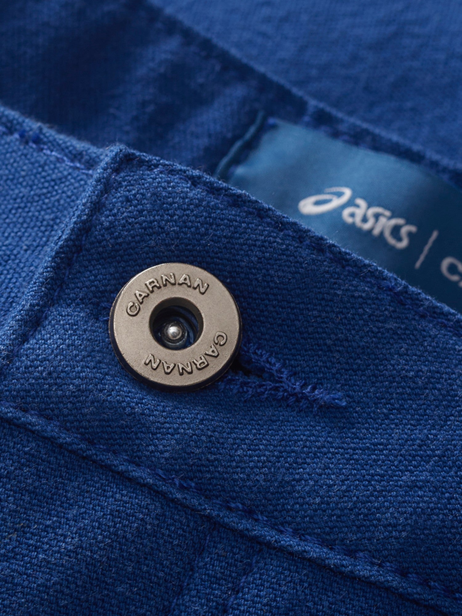 Blue 'Asics Twill' Shorts X ASICS