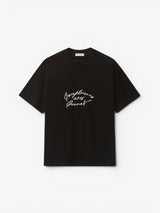 Black 'Confluence' Boxy Tee