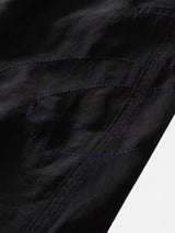 Black 'Spiral' Cut Shorts X ASICS