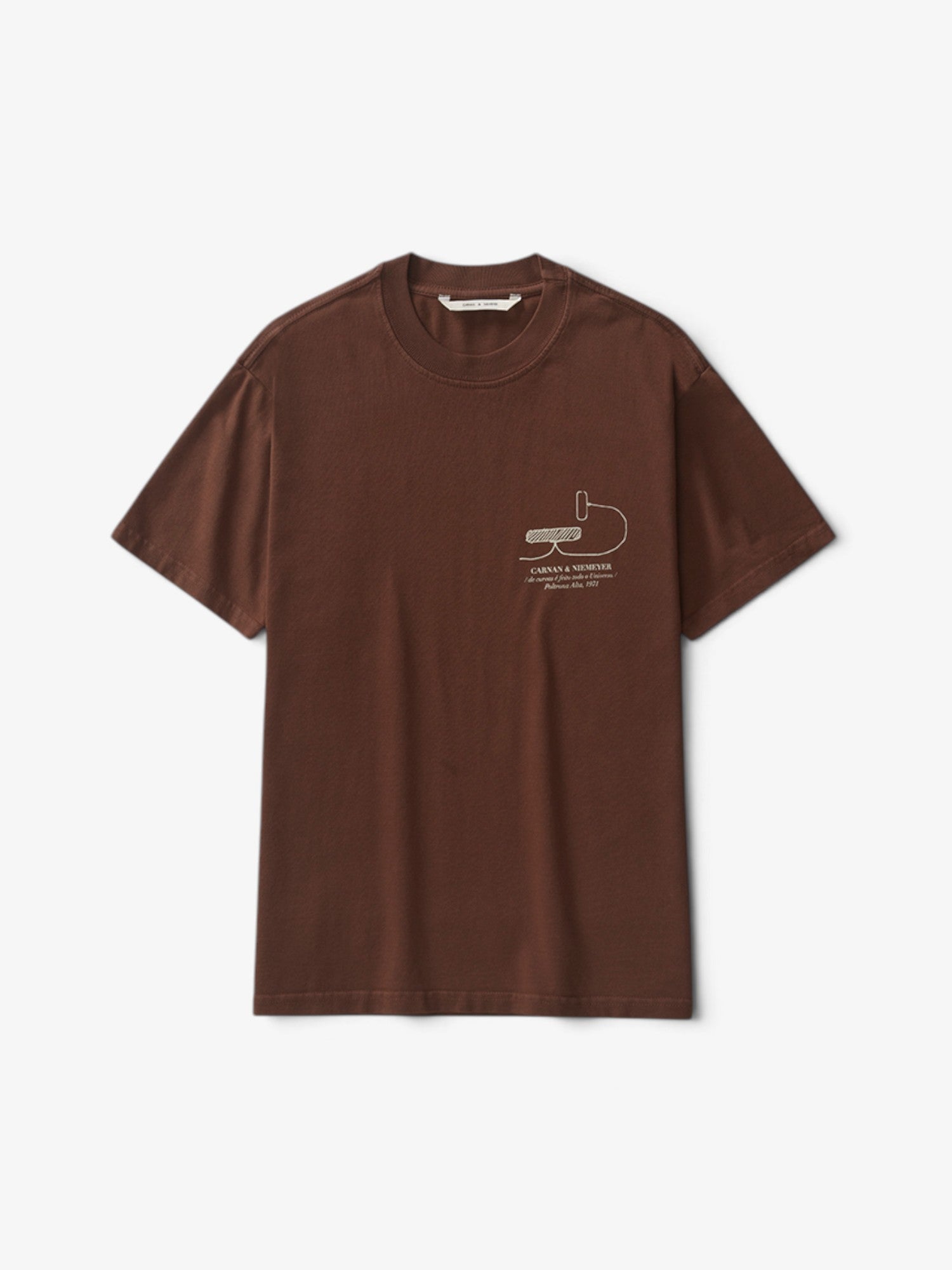 Brown 'Chair' Tee X NIEMEYER
