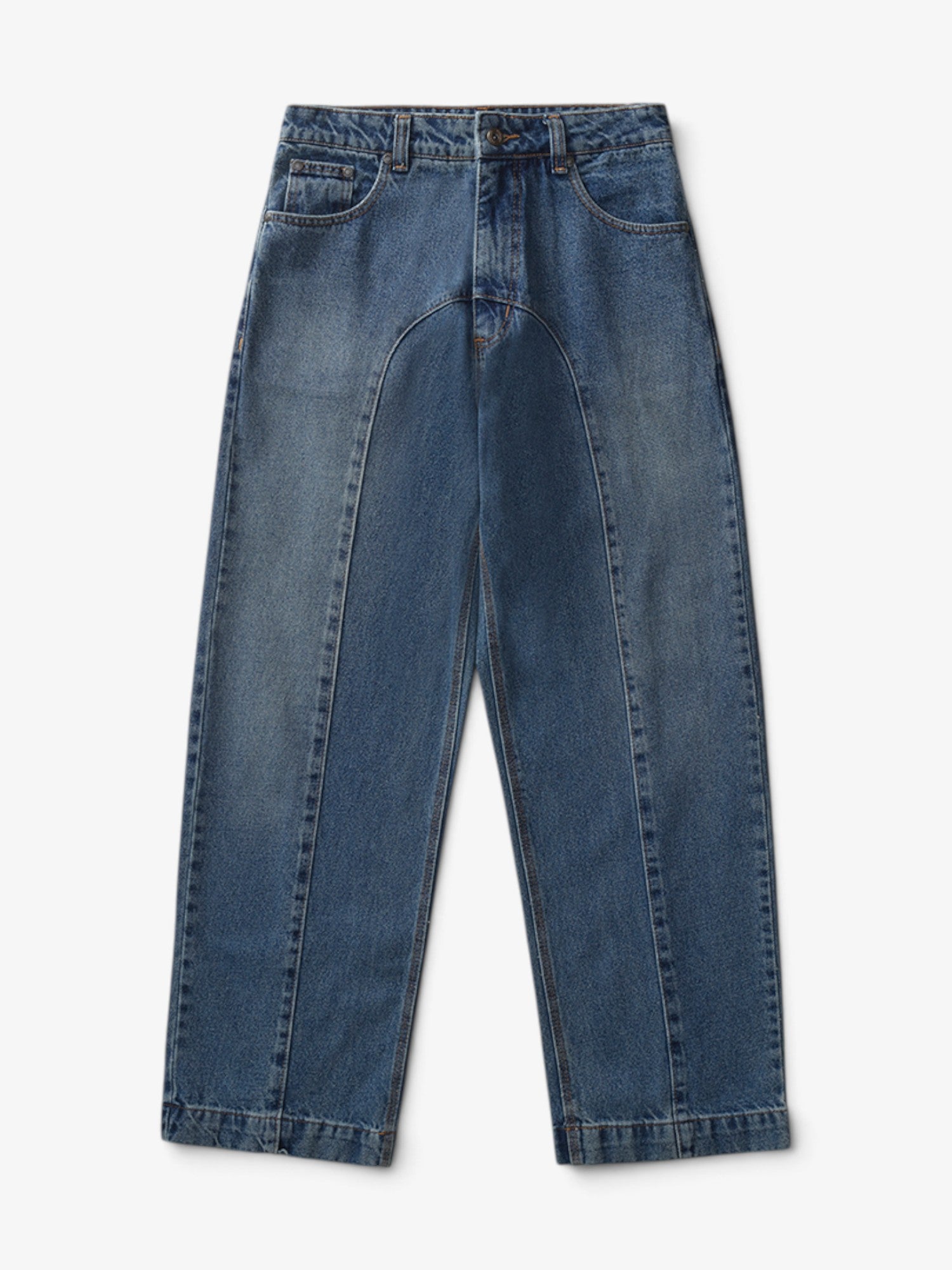Blue 'Itamaraty' Denim Pants X NIEMEYER