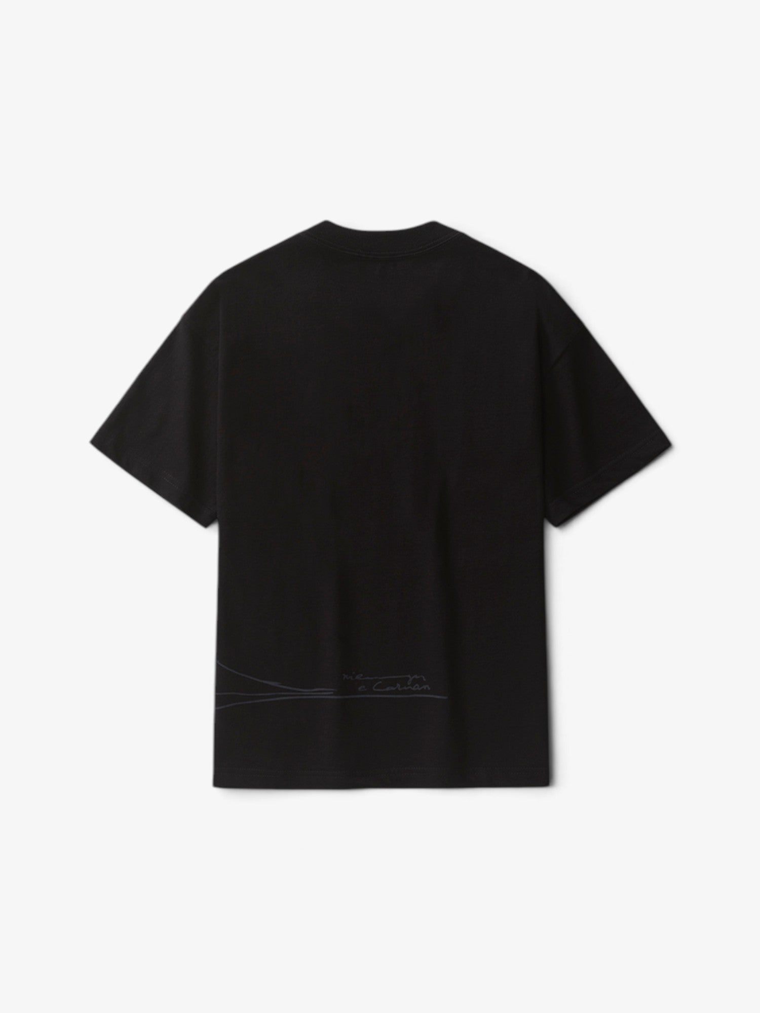 Black 'Column' Tee X NIEMEYER