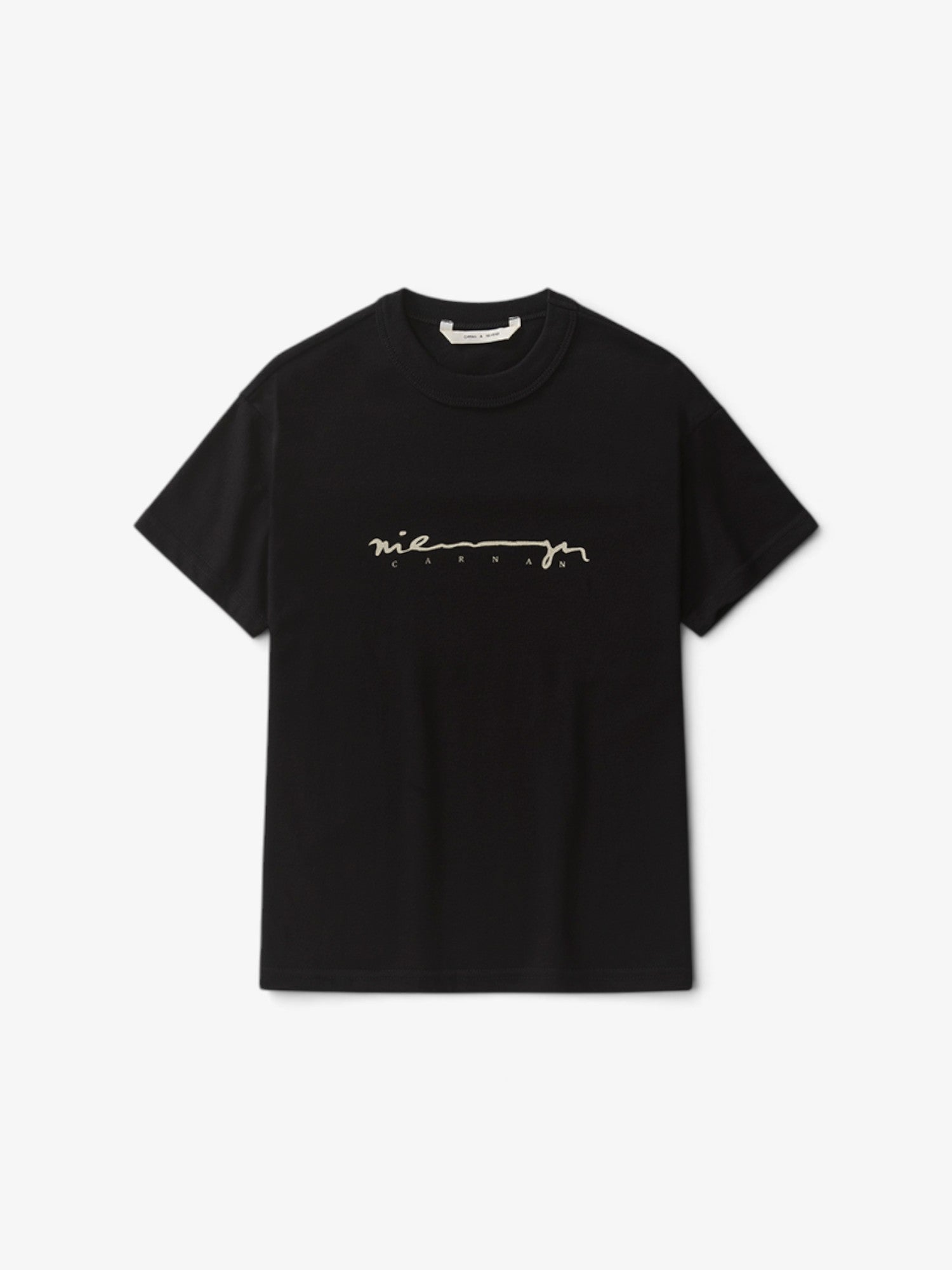 Black 'Signature' Slim Fit Tee X NIEMEYER