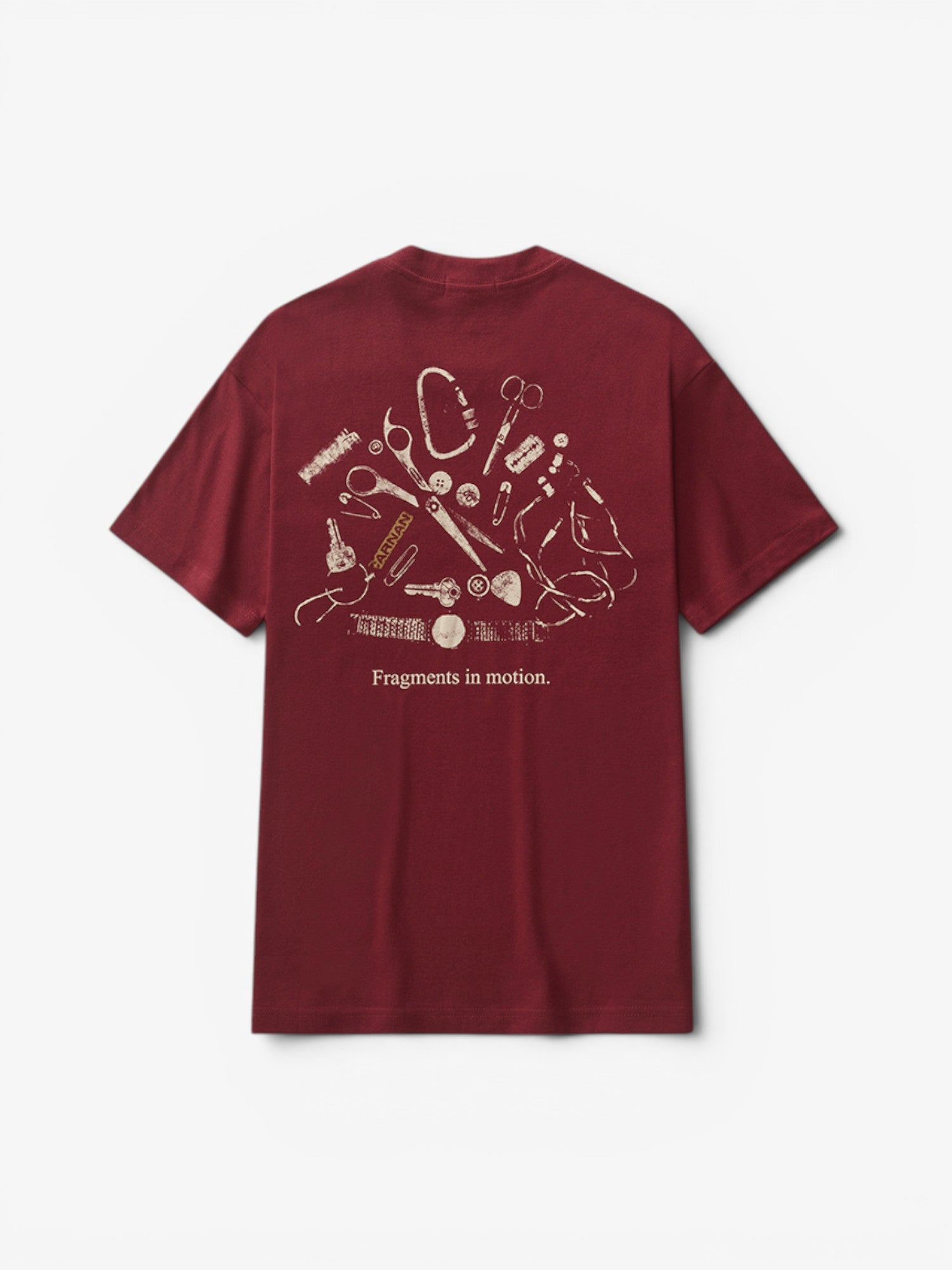 Red 'Tools' Heavy Tee