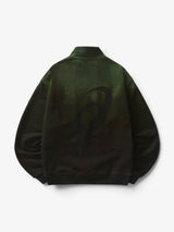 Green Tie Dye Half Zip Sweatshirt X ASICS