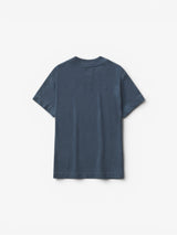 Blue Faded 'Cursive' Baby Tee