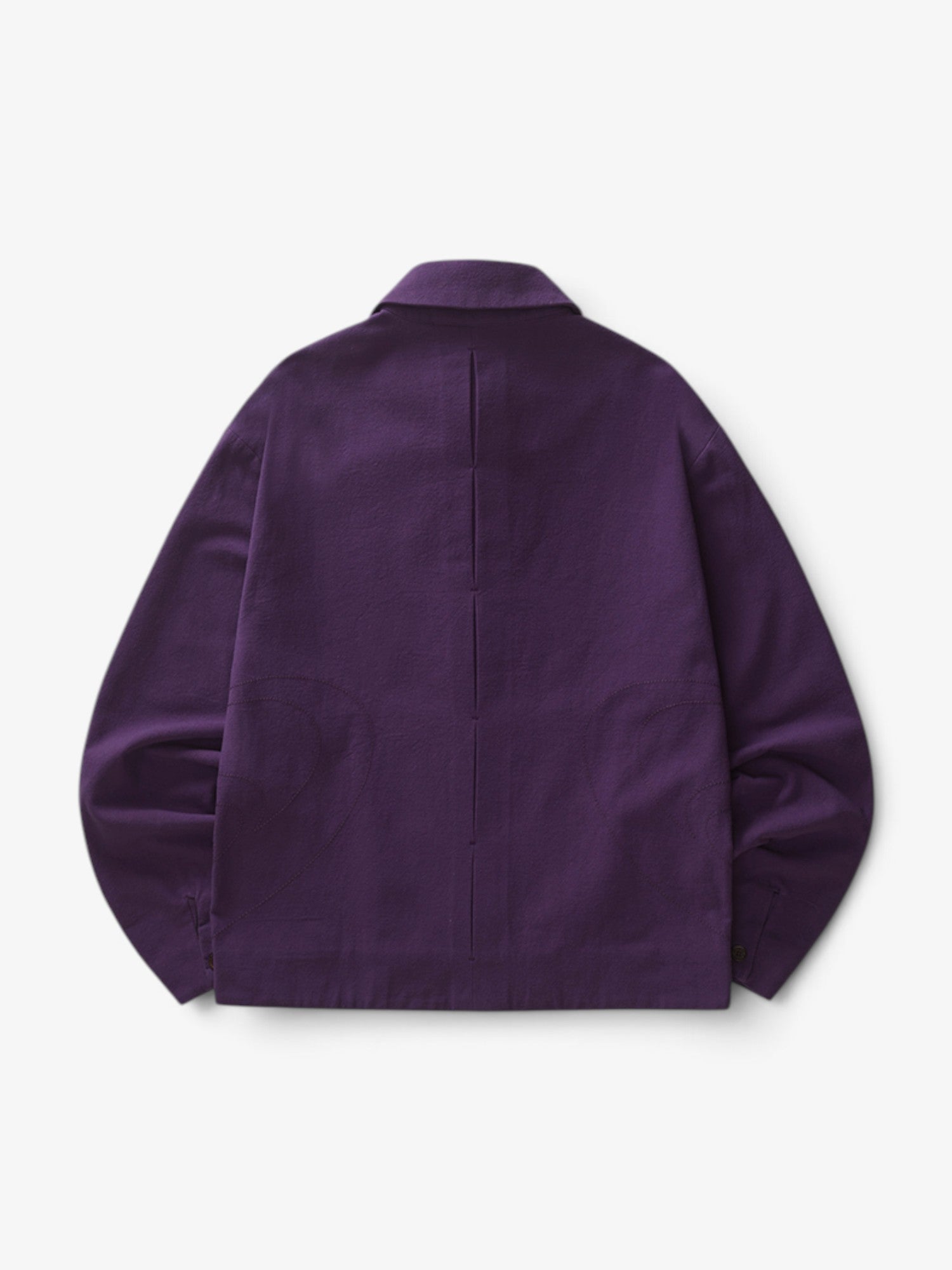 Purple 'Spiral' Cuts Jacket X ASICS