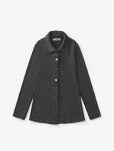 Grey Buttoned Polo Shirt