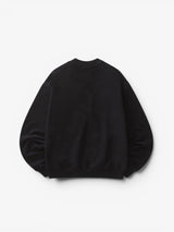 Black Faded Crewneck