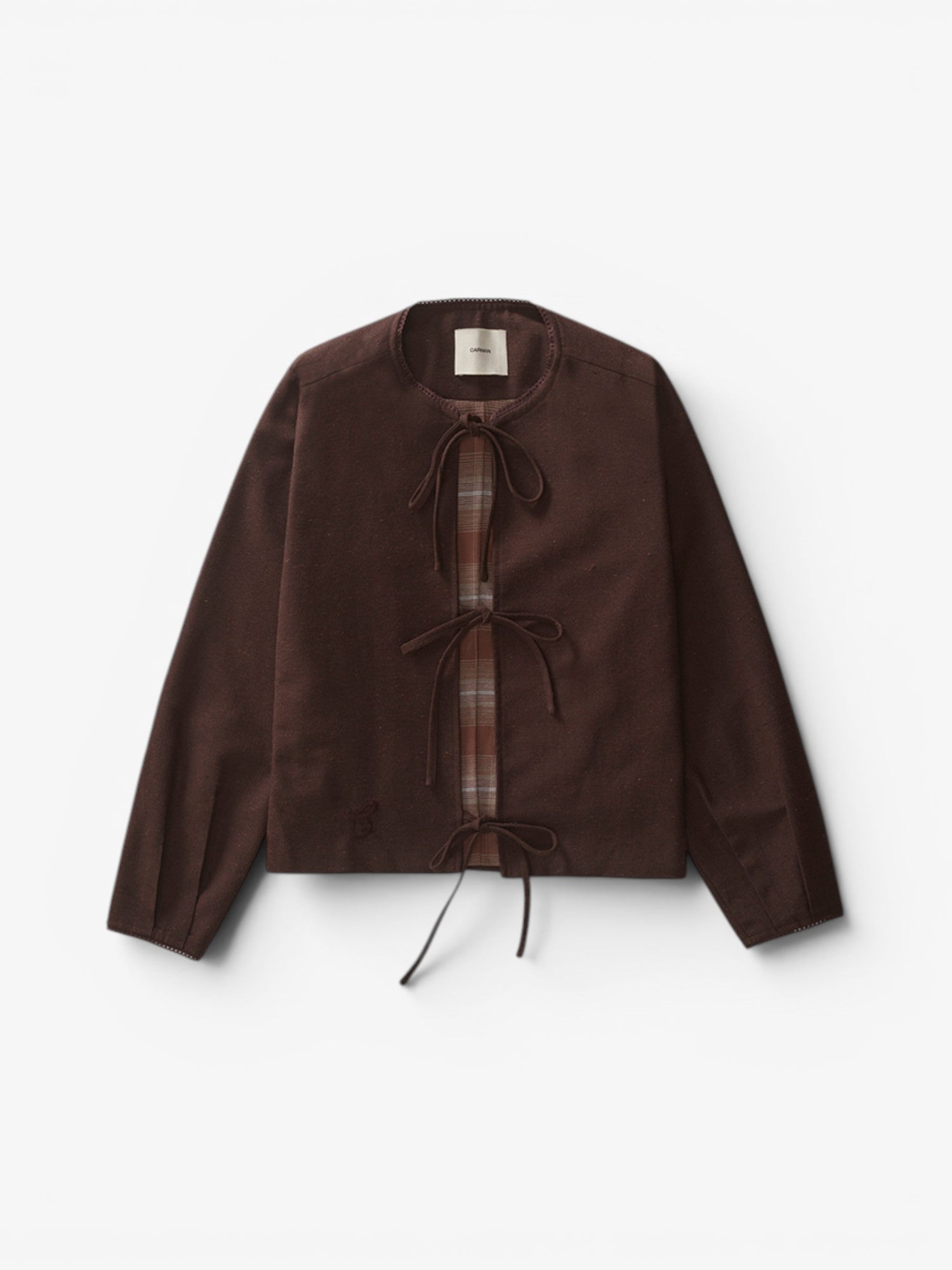 Brown Laced Jacket
