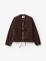 Brown Laced Jacket