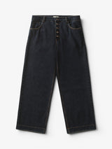 Blue 'Patchwork' Denim Pants