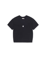 Black Washed 'Don't Hate Meditate' Boxy Tee