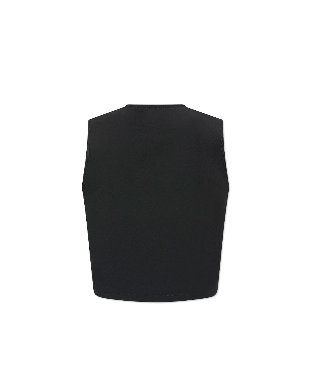 Black 'Say Ur' Dynamic Tank Top