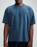 Blue Washed 'Future' Tee