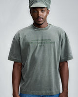 Green Washed 'Future' Tee
