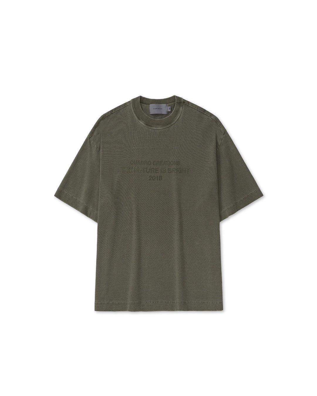 Green Washed 'Future' Tee