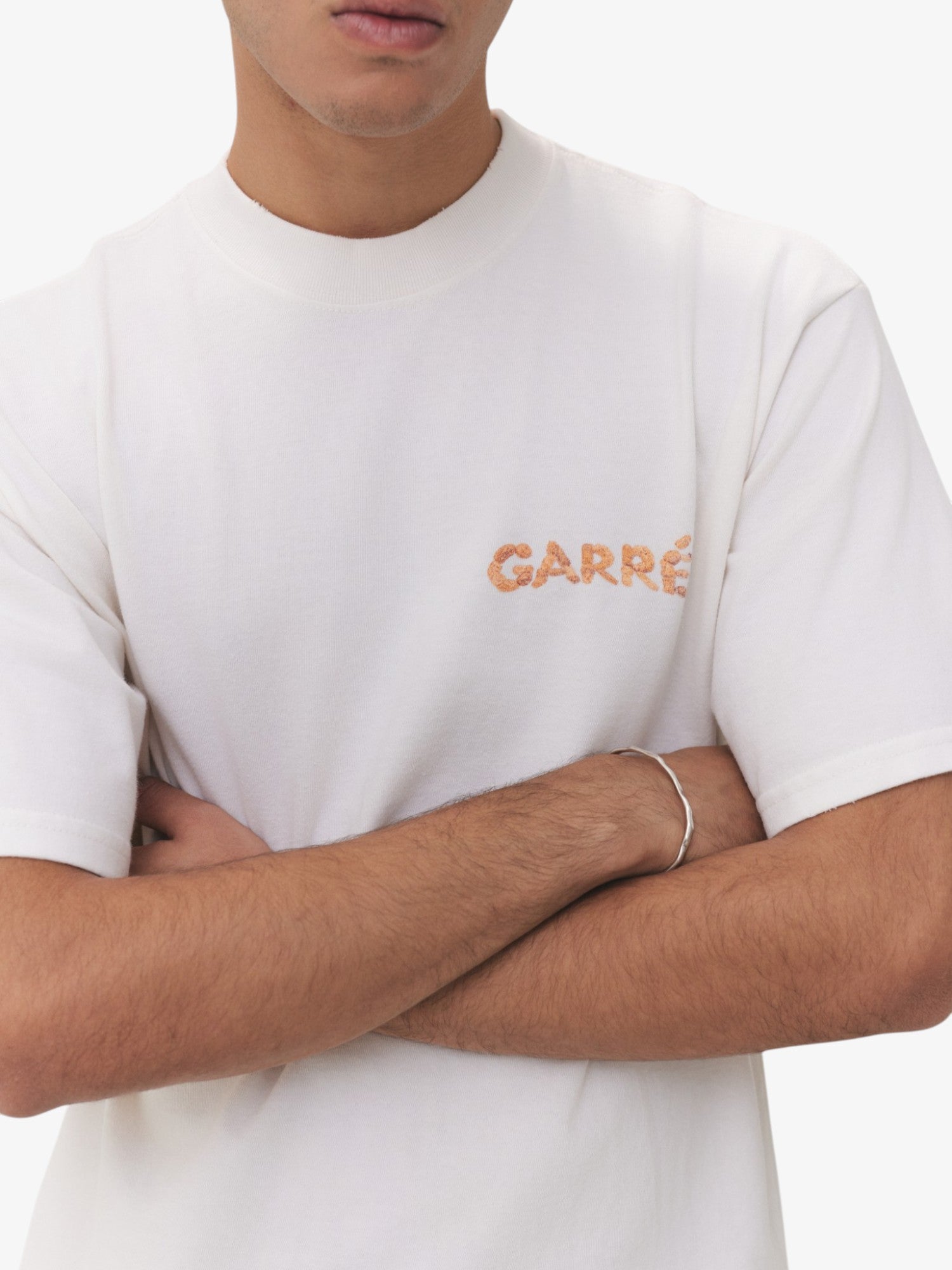 White 'Mr. Cat' Tee
