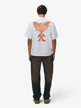White 'Mr. Cat' Tee