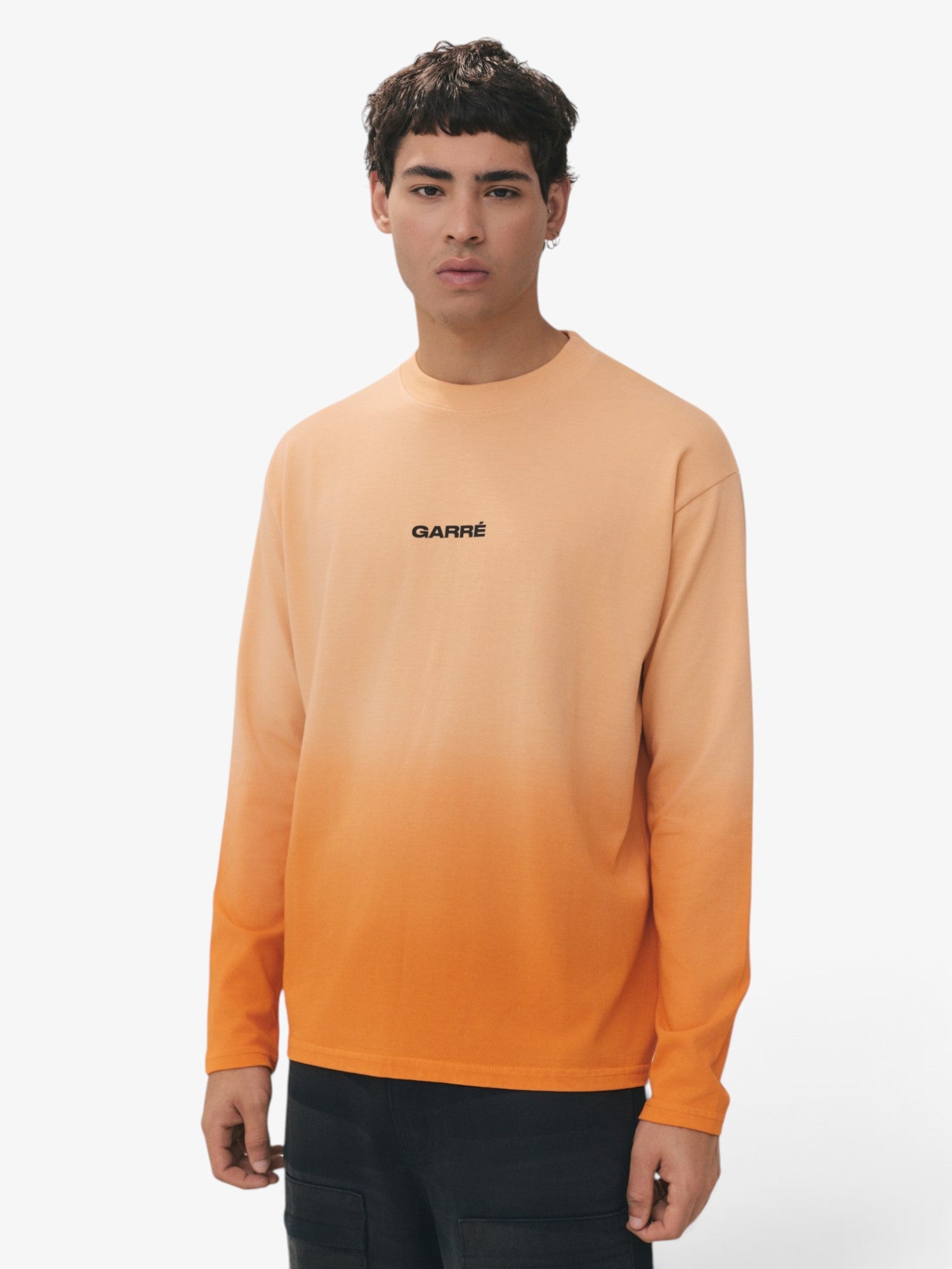 Orange 'Sunrise' Longsleeve Tee