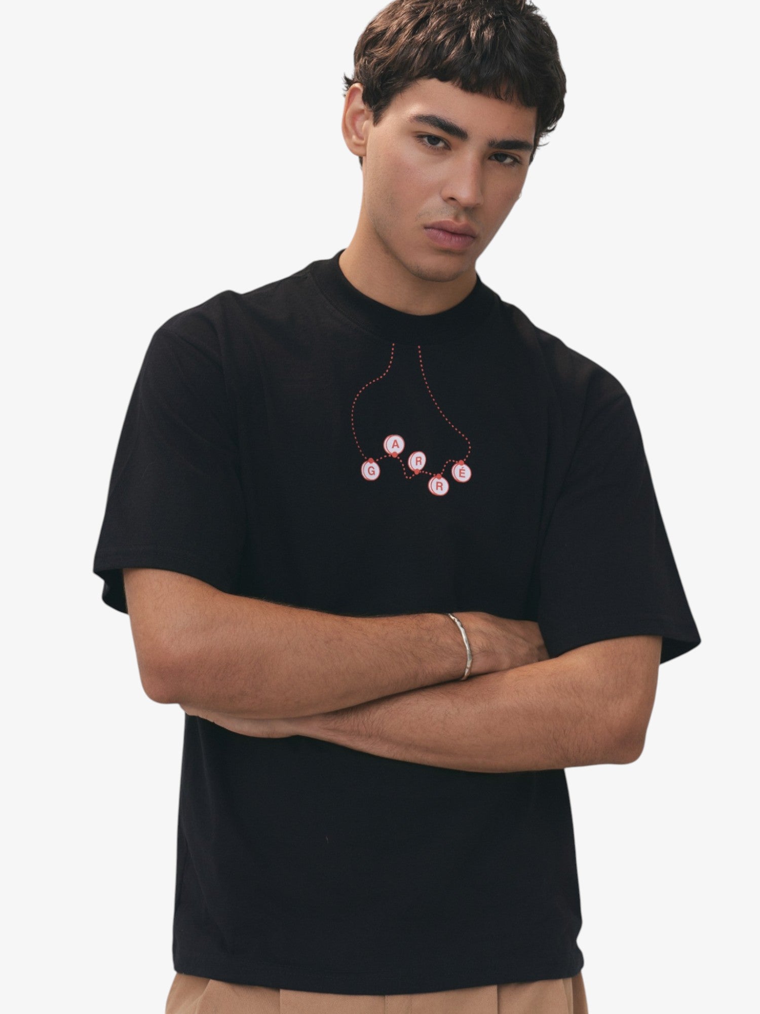 Black 'Subway' Tee