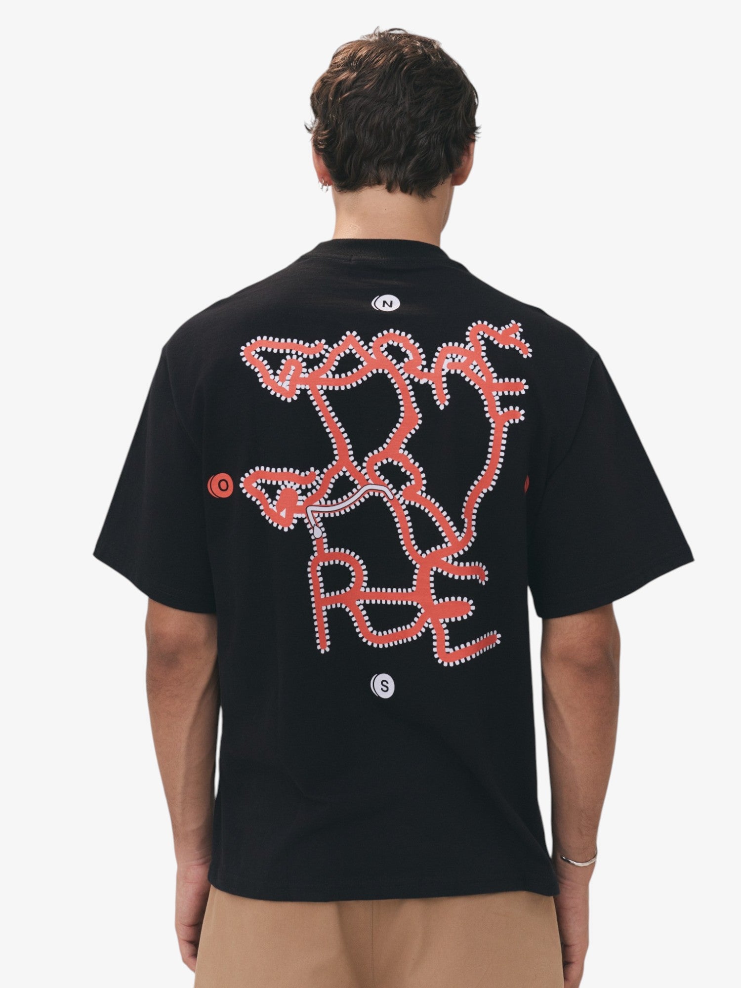 Black 'Subway' Tee