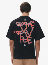 Black 'Subway' Tee