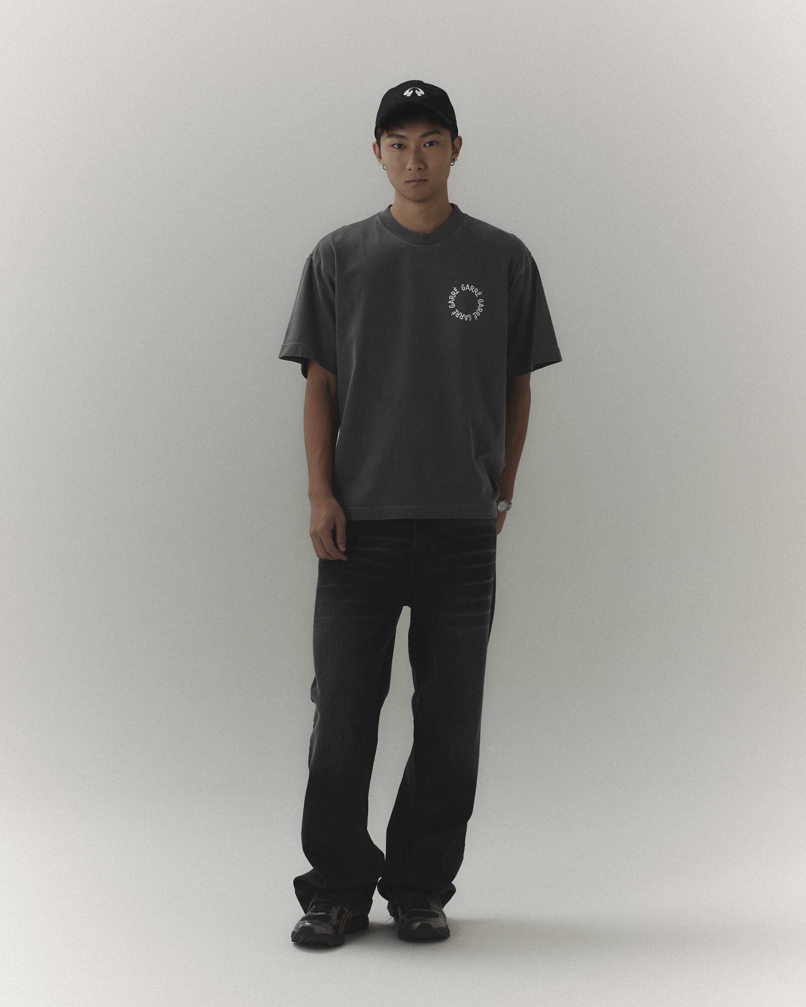 Black Washed 'Creative Minds' Tee